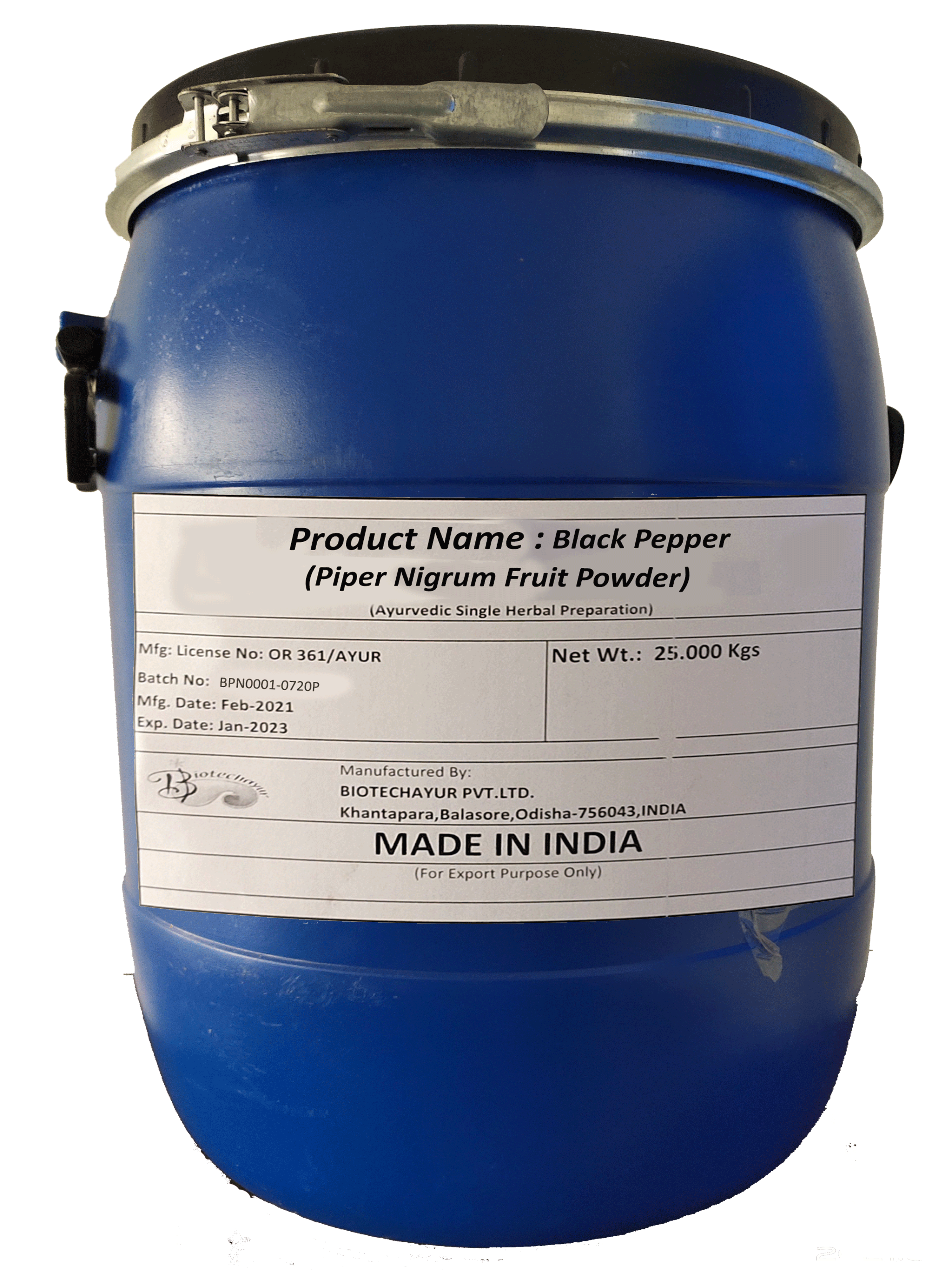 BlackPepper Powder